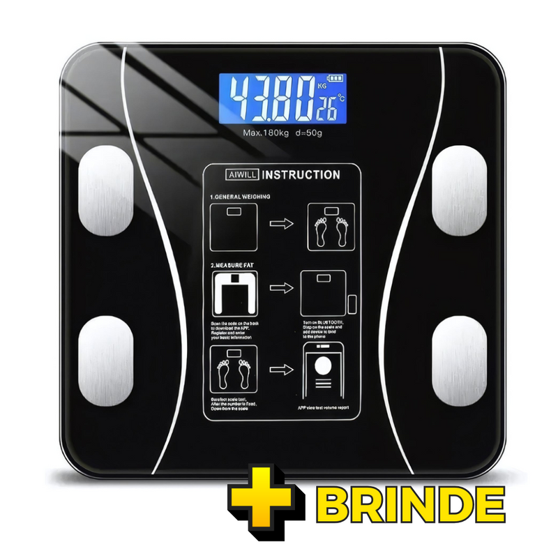 Balança SmartBody com Bioimpedância