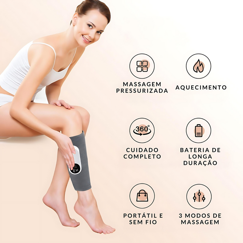 Massageador Elétrico De Perna - Leg Vitalizer