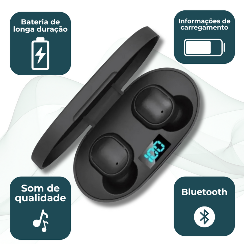 Fone de Ouvido Bluetooth Intense