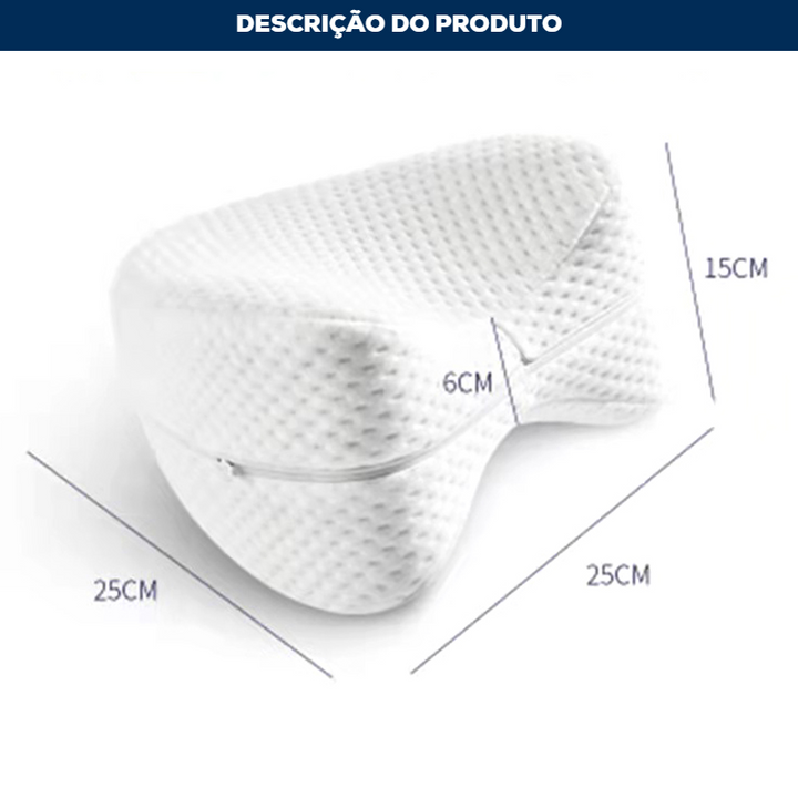 Almofada Ortopédica para Alívio da Dor nas Costas - ComfortCurve