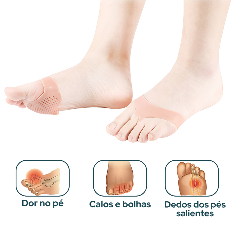 Par Palmilha em Silicone para Esporão