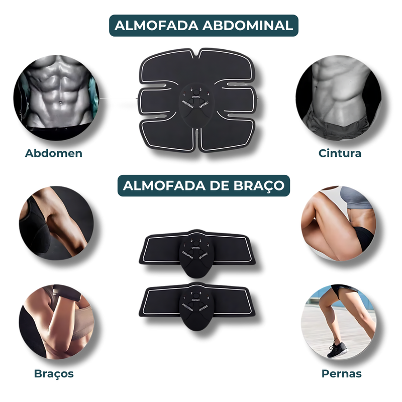 Estimulador e Tonificador Muscular FisioPRO