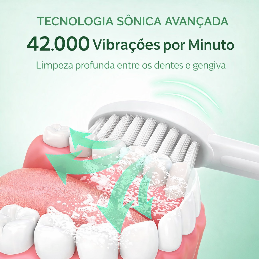 LuxDent - Escova de Dentes Elétrica