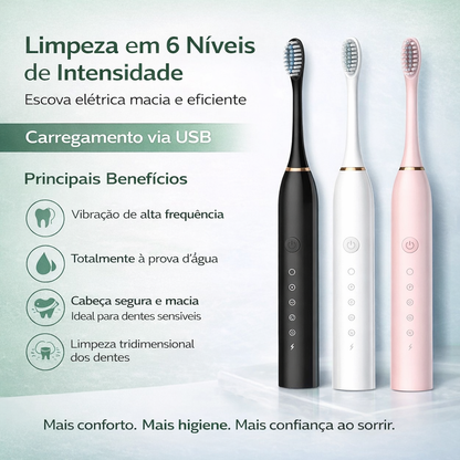 LuxDent - Escova de Dentes Elétrica