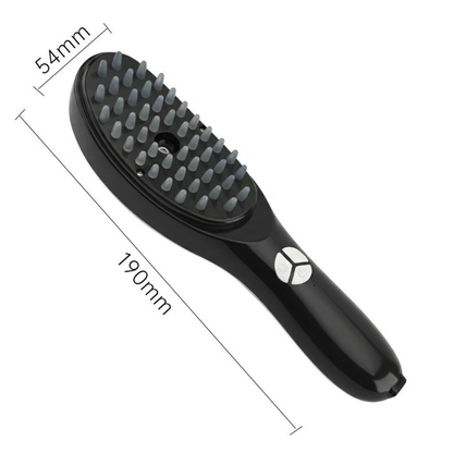 LumiVita – Escova Capilar com Vibração, Nano Spray e Luz LED