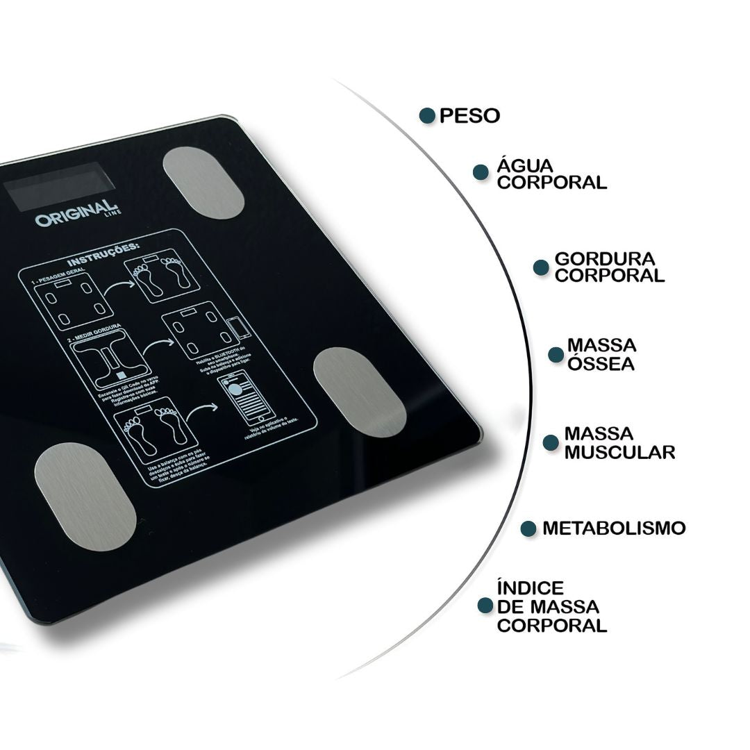 Balança SmartBody com Bioimpedância