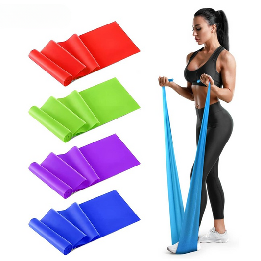 Bandas de Resistência Para Exercícios - 04 Níveis