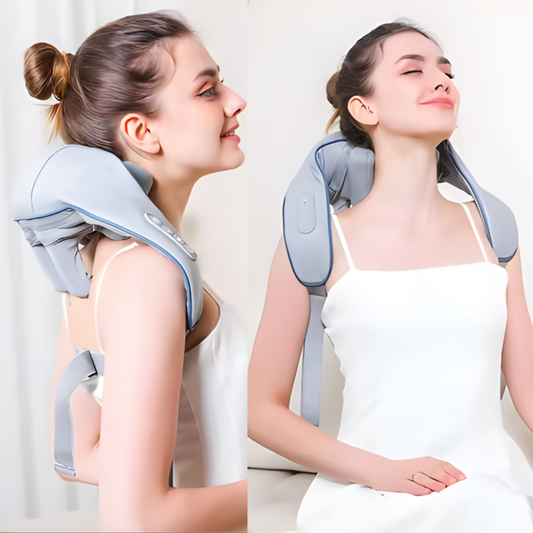 RelaxPro – Massageador Inteligente de Pescoço e Ombros com Calor