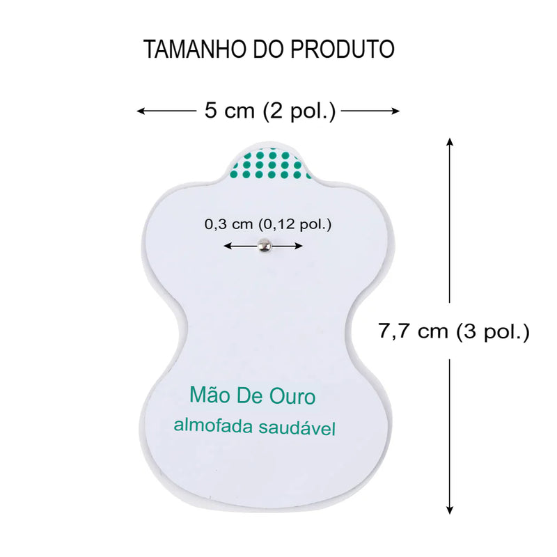 Almofadas de Eletrodos Adesivo Para Terapia