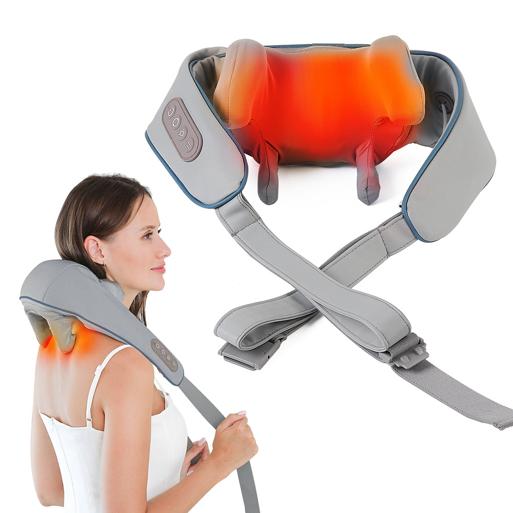 RelaxPro – Massageador Inteligente de Pescoço e Ombros com Calor