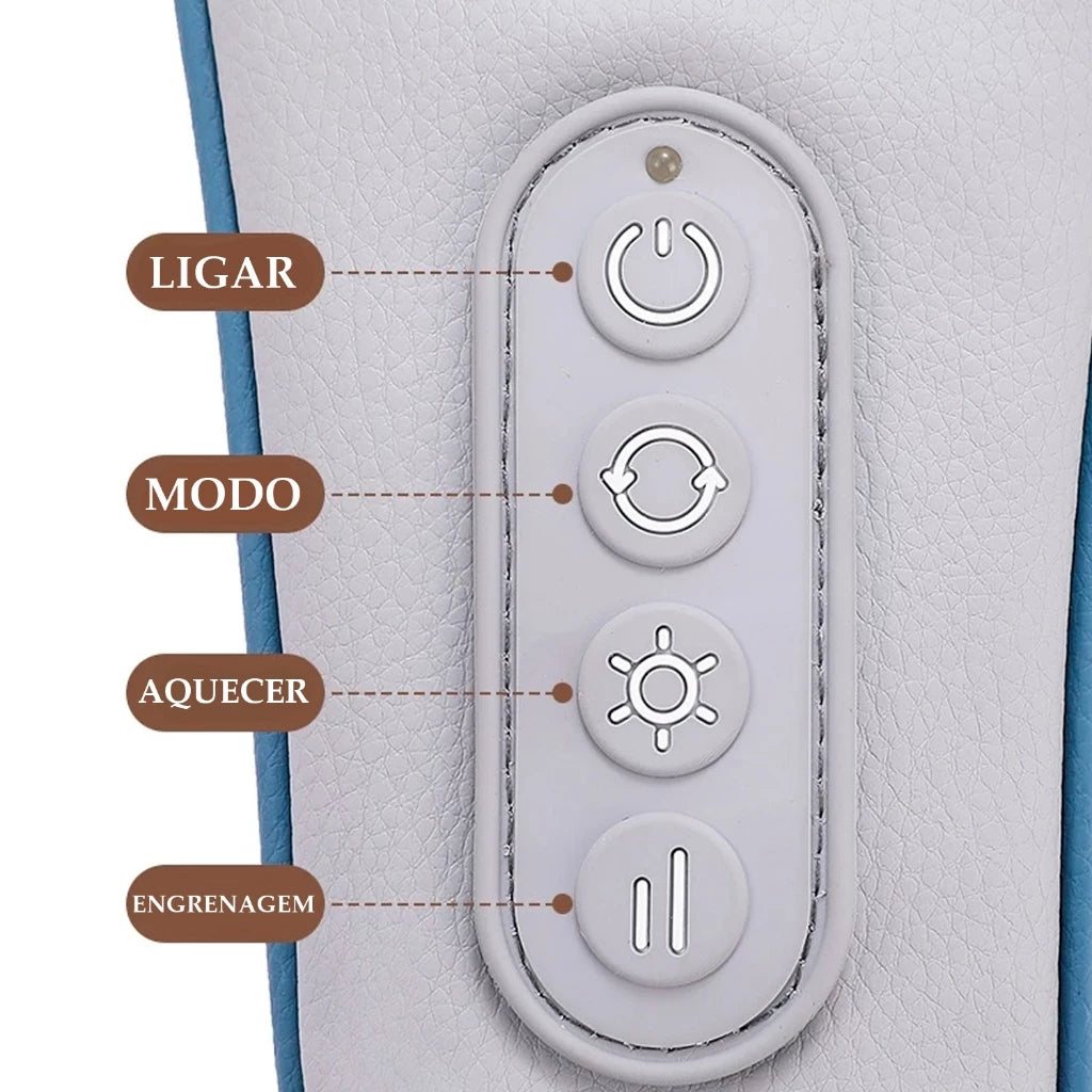 RelaxPro – Massageador Inteligente de Pescoço e Ombros com Calor