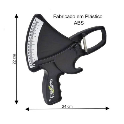 FitMed Pro – Adipômetro Clínico de Precisão para Avaliação Corporal